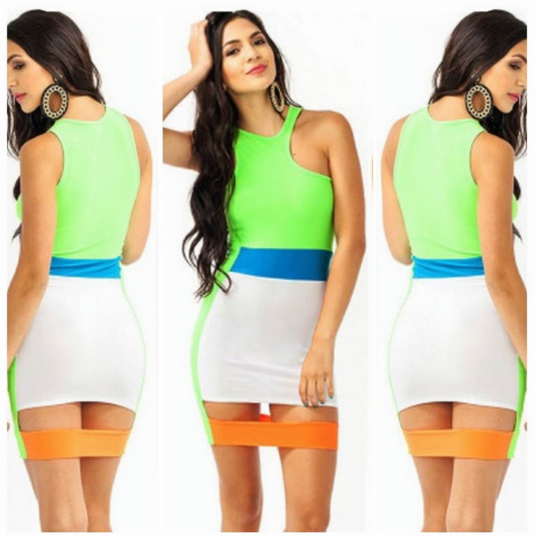 New Spring Bodycon Midi Dress